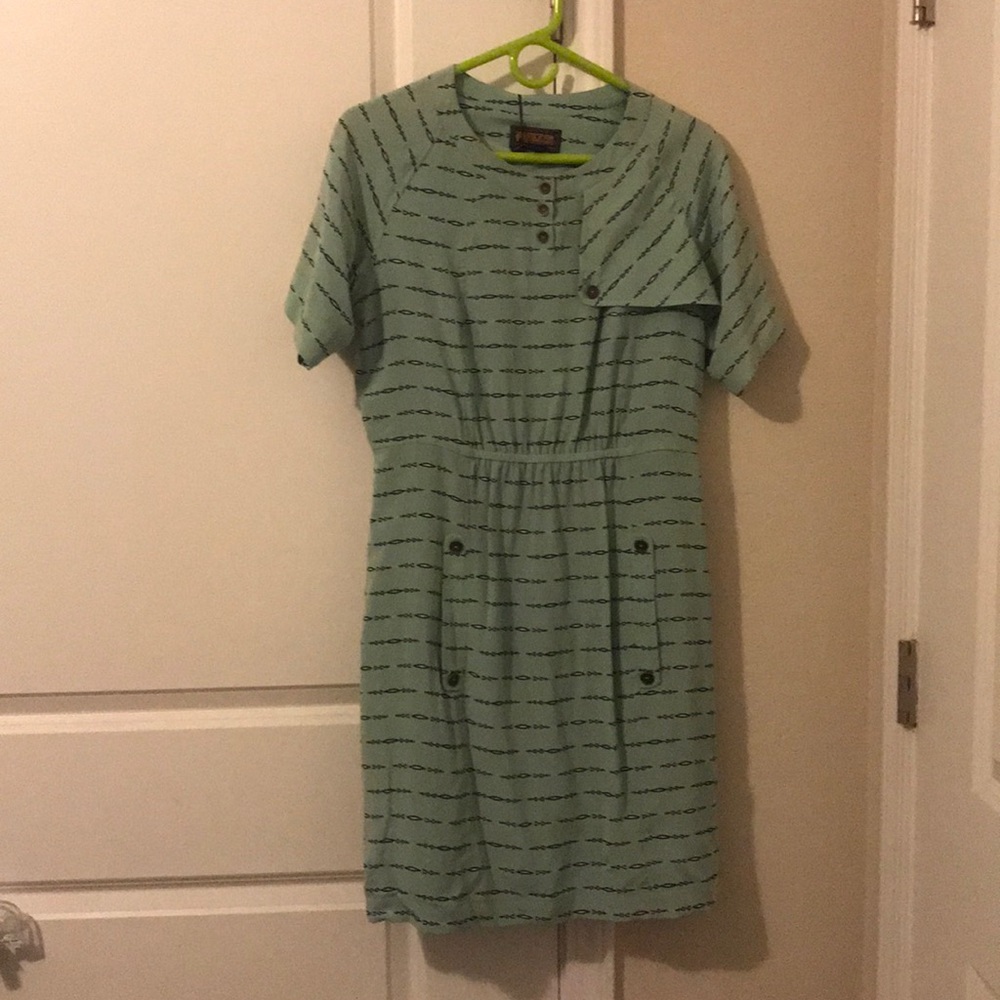 Pendleton printed dress with pockets